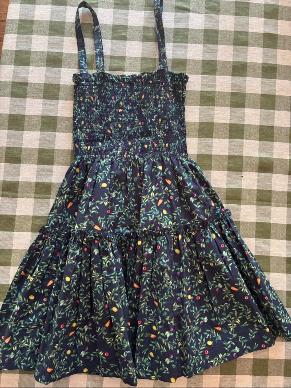 Hill House Mini Seraphina Nap Dress in Midnight Garden, XS - Picture 3 of 4